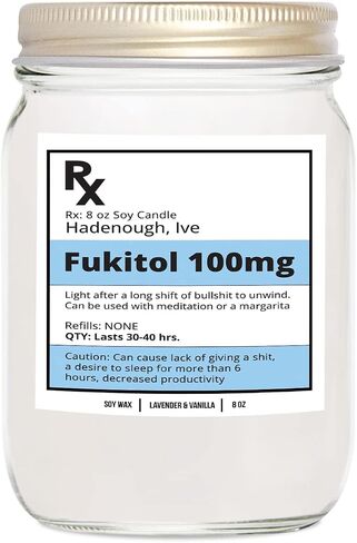 شموع معطرة من يونيك ديزاينز - شموع الصويا للهدايا المعطرة للمنزل للنساء والرجال، له، لها، 8 أونصة، صديقها، صديقتها، زملاء العمل، عيد ميلاد أفضل الأصدقاء (الخزامى والفانيليا) in Saudi Arabia