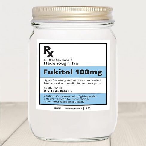 شموع معطرة من يونيك ديزاينز - شموع الصويا للهدايا المعطرة للمنزل للنساء والرجال، له، لها، 8 أونصة، صديقها، صديقتها، زملاء العمل، عيد ميلاد أفضل الأصدقاء (الخزامى والفانيليا) in Saudi Arabia