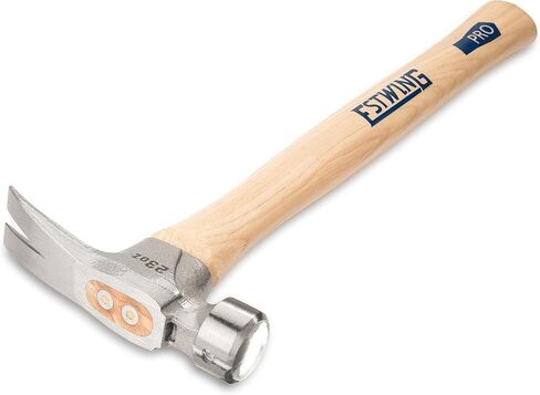 Estwing Pro California Hammer, Forged Alloy Steel Head, Hickory Handle, 23.0 oz, Smooth Face - Claw Hammer in Kuwait