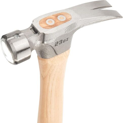 Estwing Pro California Hammer, Forged Alloy Steel Head, Hickory Handle, 23.0 oz, Smooth Face - Claw Hammer in Kuwait