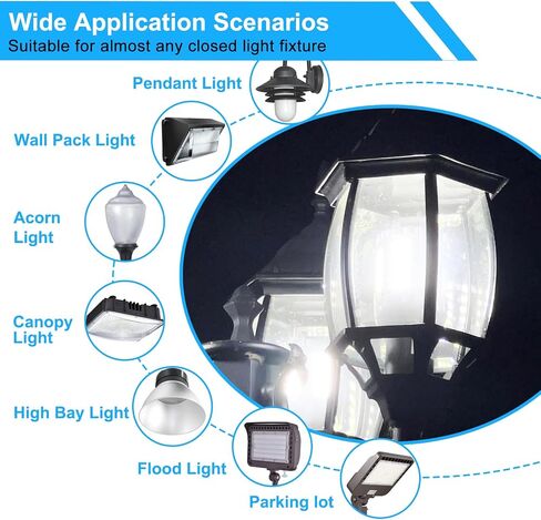 400W ما يعادل LED لمبة ضوء الذرة 6000 لومن LED لمبة الذرة 50W السوبر مشرق 5000K ضوء النهار الأبيض E26 / E27 قاعدة LED لمبة الضوء للمنزل المرآب الإضاءة المرآب الفناء الخلفي مكتب المنزلية in Kuwait