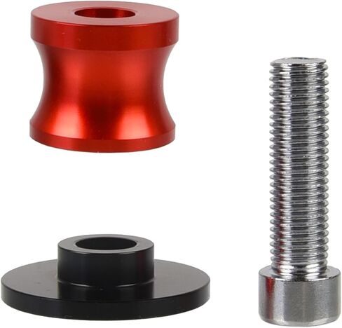 M8X1.5 S1000R S1000RR Swingarm Sliders، Swingarm Spools Slides CNC Swing Arm Stand المسمار متوافق مع S1000R S1000RR 2009-2023 (أسود) in Saudi Arabia