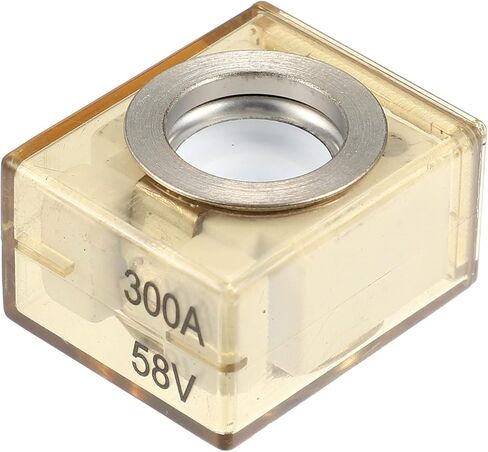 X AUTOHAUX Waterproof 300A Marine Rated Battery Fuse Terminal Fuse Only 58V DC Maximum in Saudi Arabia