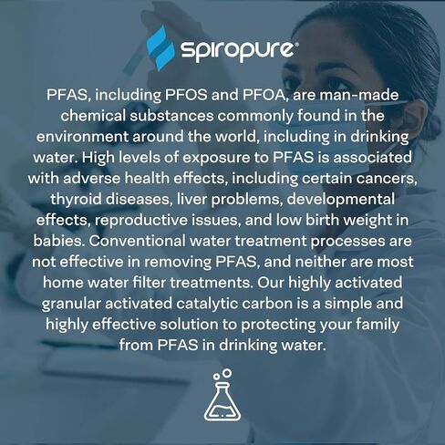 SpiroPure SP-CC1-10 10x2.5 Catalytic Carbon Water Filter Cartridge in Saudi Arabia