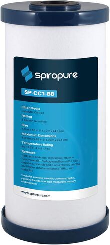 SpiroPure SP-CC1-10 10x2.5 Catalytic Carbon Water Filter Cartridge in Saudi Arabia