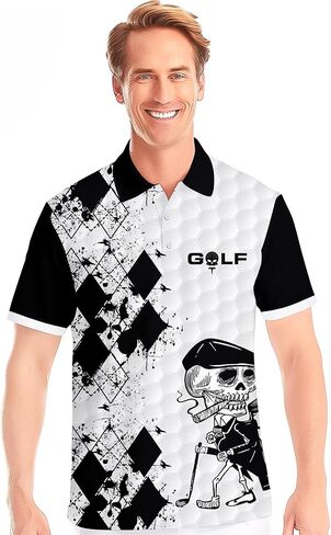 قمصان جولف للرجال، قمصان جولف مضحكة للرجال، قميص بولو هاواي للرجال، هدايا جولف in Kuwait