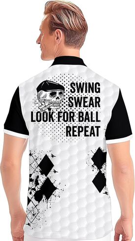 قمصان جولف للرجال، قمصان جولف مضحكة للرجال، قميص بولو هاواي للرجال، هدايا جولف in Kuwait