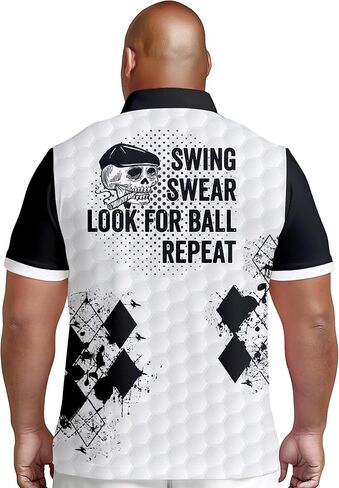 قمصان جولف للرجال، قمصان جولف مضحكة للرجال، قميص بولو هاواي للرجال، هدايا جولف in Kuwait