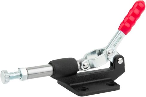 POWERTEC 1PK Toggle Clamp, 500lbs Holding Capacity, 305CM Quick Release Push Pull Clamp for Woodworking Jigs and Fixtures, Pocket Hole Jigs, Welding, CNC (20318) in Saudi Arabia