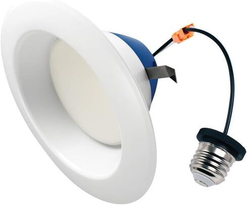 Cree LED 6 بوصة إضاءة سبوت مجوفة - 1100 لومن - استبدال 100 وات - أبيض ناعم 2700 ك - عكس الضوء - 90+ CRI عالي in Kuwait