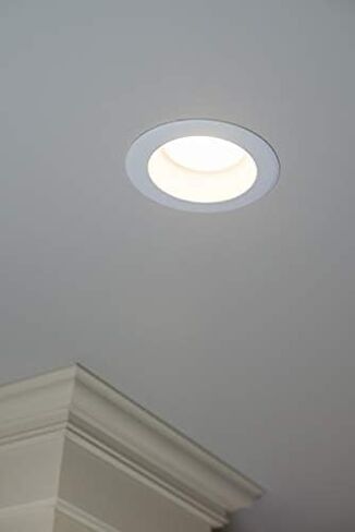 Cree LED 6 بوصة إضاءة سبوت مجوفة - 1100 لومن - استبدال 100 وات - أبيض ناعم 2700 ك - عكس الضوء - 90+ CRI عالي in Kuwait