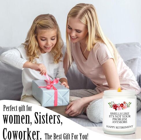 Funny Retirement Gifts for Women Men, Best Happy Retirement 2024 Candles, Funny Teacher Coworkers Nurses Retired Gift Ideas, Farewell Present Unique Coworkers Boss Teacher Nurses Retired Gift in Saudi Arabia