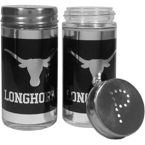 Siskiyou Sports NCAA Texas Longhorns Black Salt & Pepper Shaker Texas Longhorns, One Size, Black