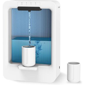 موزع غسول الفم TTQ للحمام، موزع غسول الفم الأوتوماتيكي القابل لإعادة الشحن سعة 520 مل مع موزع غسول الفم الذكي المثبت على الحائط بكوب مغناطيسي للأطفال والكبار ومستويات توزيع قابلة للتعديل in Kuwait