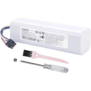 6800mAh Battery Replacement for Dreame D10s L10s D9 Pro D10 L10 D10 Plus D9 Max RL55L L10 Pro RLS5-BL0 RLS5-WH0 D9 L10 Pro Plus Z10 Pro F9 RVS5-WH0 W10 Pro W10 P2008-4S2P-MMBK 14.4V Vacuum Cleaner