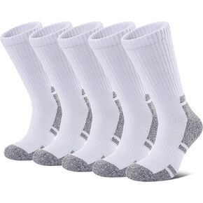 جوارب رياضية للجري والمشي لمسافات طويلة للنساء والرجال، جوارب ضغط مبطنة دافئة للمشي، 5 أزواج in Kuwait