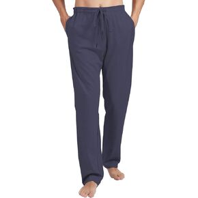 34/36/38 Long Inseam Tall Mens 100% Cotton Sweatpants Ligthweigth Yoga Pants Joggers for Tall Men