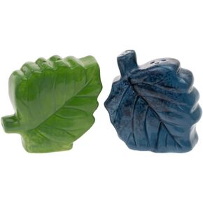 Boston International Salt and Pepper Shakers Everyday Ceramic Serveware, Set of 2, Arwea