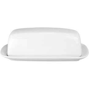 BIA Cordon Bleu Covered Butter Dish, White