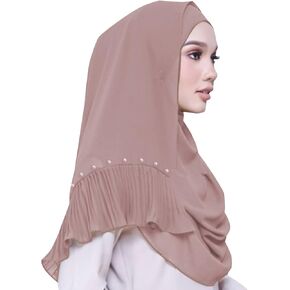 Ladies Women's Chiffon Scarves Hijab Long Scarf Wrap Scarves Muslim Shawl Solid Color Fashion Wrap Hijab Scarf