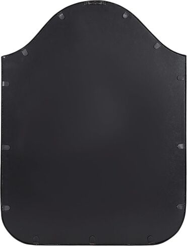 Kate and Laurel Fellows Scallop Arched Wall Mirror, 24 x 36, Antique Gold, Traditional Decorative Arch Mirror with Bold Curved Shape and Vintage Mirror Design in Saudi Arabia