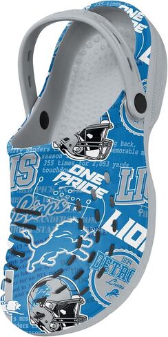 FOCO Indianapolis Colts NFL Mens Team Stripe Clog with Strap - XL in Saudi Arabia