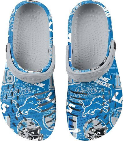 FOCO Indianapolis Colts NFL Mens Team Stripe Clog with Strap - XL in Saudi Arabia