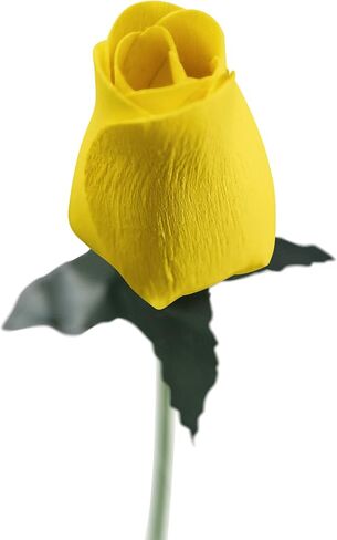 الورود الخشبية الواقعية الصفراء 32 عدد in Kuwait