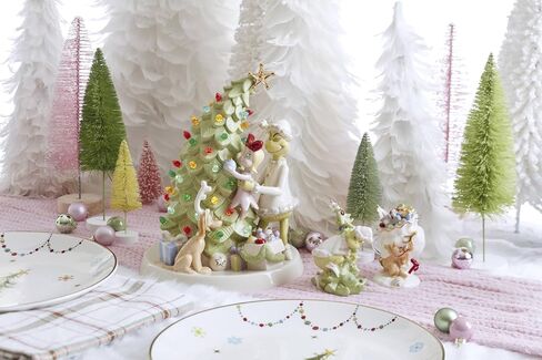Lenox Merry Grinchmas Salt & Pepper Set, 2 Count, Green in Saudi Arabia