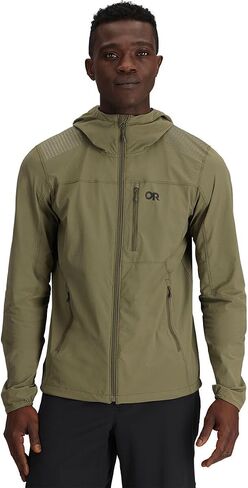 Outdoor Research Men's Ferrosi DuraPrint Hoodie, Ranger Green, XL in Saudi Arabia