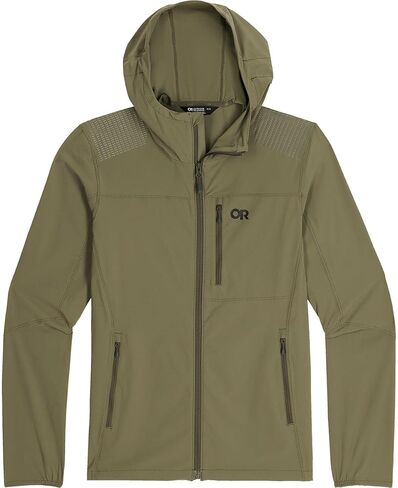 Outdoor Research Men's Ferrosi DuraPrint Hoodie, Ranger Green, XL in Saudi Arabia