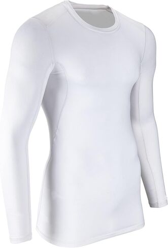 CHAMPRO Men's Cold Weather Compression Long Sleeve Crew Neck Shirt in Saudi Arabia