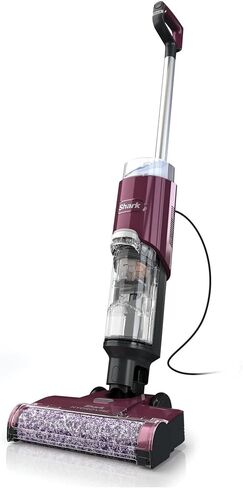 مكنسة SHARK WD100 HydroVac 3 في 1، ممسحة ونظام سلكي للتنظيف الذاتي مع فرشاة *، مثالية للخشب الصلب والبلاط والرخام وسجاد المناطق المصفحة، لا يتضمن أي حل * (متجدد) in Saudi Arabia