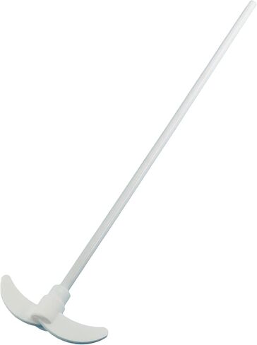 PTFE Overhead Stirrer Electric Stirring Rod Stirrier Mixer Shaft with Foldable Paddle for Lab (600MM-145MM-10MM) in Kuwait