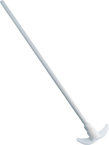 PTFE Overhead Stirrer Electric Stirring Rod Stirrier Mixer Shaft with Foldable Paddle for Lab (600MM-145MM-10MM) in Kuwait
