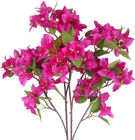 قطعتان من زهور الجهنمية الاصطناعية في الهواء الطلق من زهور الجهنمية الصناعية مع سيقان زهور حرير الجهنمية الاصطناعية فروع لحديقة قطع مركزية لحفلات الزفاف وديكور مفرش الطاولة in Kuwait