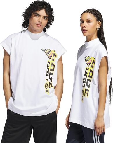 adidas Men's Pride Graphic Crop Tank Top in Saudi Arabia