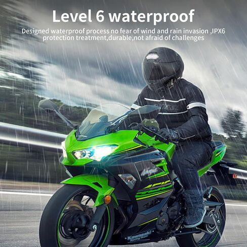 LX3 Motorcycle Bluetooth Headset,Sking Earphone,CVC Noise Cancellation Stereo Music Automatic answering,100 Hours Playing time High Sound Ultra-Thin Motorcycle Helmet Bluetooth in Saudi Arabia