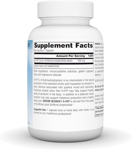 Source Naturals Serene Science 5-HTP 100 mg - 120 Capsules in Saudi Arabia