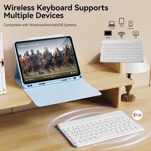 Keyboard Case for iPad Pro 11 Inch (4th/3rd/2nd Gen, 2022/2021/2020) in Saudi Arabia