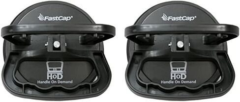 FastCap HOD-SINGLE Single-Hand Handle-on-Demand Lift with Suction Pad, Black, Red in Saudi Arabia