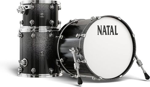 KMA-UF22-SI1 Originals Series Maple US Fusion 22 حزمة شل مكونة من 4 قطع - فضي لامع in Saudi Arabia