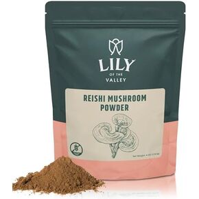 LILY OF THE VALLEY Cordyceps Mushroom Powder Superfood for Sports Performance - Performance Mushroom Extract with Organic Militaris - Vegan & Gluten-Free - Packed in Resealable Pouch (8oz, 226g)