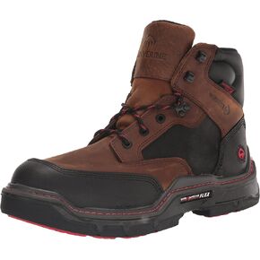 Wolverine Men's Raider DuraShocks Moc Toe CarbonMax 6" Construction Boot