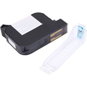 HT01 42ML Handheld Printer Ink Cartridge, Rapid Drying Inkjet Printer Cartridge Replacement 12.7mm (Black)