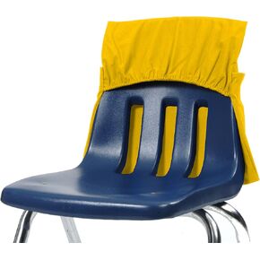 Seat Sack Elastic Back Storage Pocket, 12 to 17 Inches, Blue