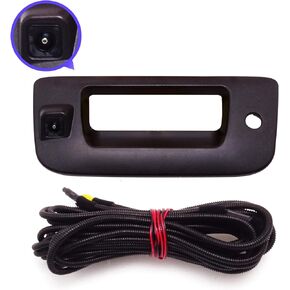 Tailgate Handle Rear View Backup Camera Fit for 2007-2013 Chevrolet Silverado/GMC Sierra 1500 2500 HD Pickup Reverse Backup Camera Replacement | IP68 Waterproof |170° Wide Angle |