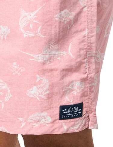 Salt Life Men's Fish N Bones Boardshorts in Saudi Arabia