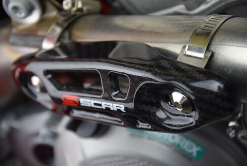 غطاء كاتم صوت واقي من حرارة العادم العالمي لـ 4 أشواط متوافق مع KTM SXF EXCF XCF XCFW SHERCO SEF SEFR HUSQVARNA FE FC FX GASGAS MCF ECF BETA in Saudi Arabia