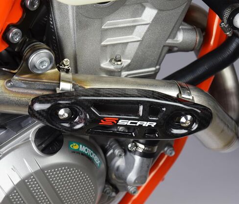 غطاء كاتم صوت واقي من حرارة العادم العالمي لـ 4 أشواط متوافق مع KTM SXF EXCF XCF XCFW SHERCO SEF SEFR HUSQVARNA FE FC FX GASGAS MCF ECF BETA in Saudi Arabia